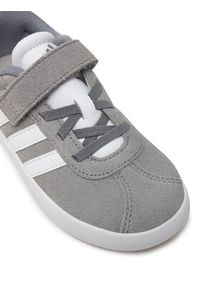 Adidas - adidas Sneakersy VL Court 3.0 ID9149 Szary. Kolor: szary. Materiał: zamsz, skóra