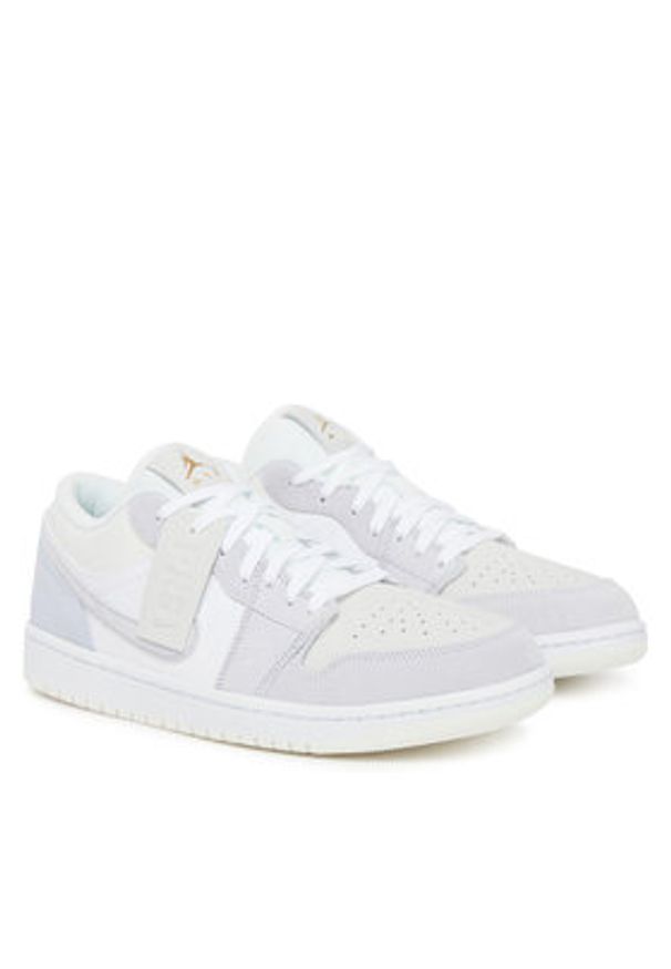 Nike Sneakersy Air Jordan 1 Low Air CV3043 100 Szary. Kolor: szary. Materiał: skóra. Model: Nike Air Jordan