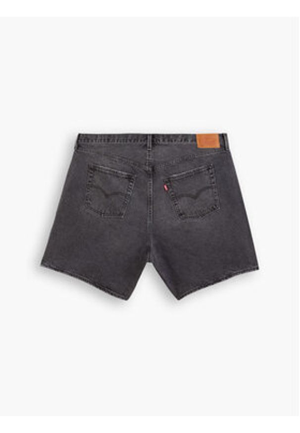 Levi's® Szorty jeansowe 501® 90'S A19870004 Czarny Loose Fit. Kolor: czarny. Materiał: bawełna
