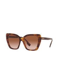Burberry okulary przeciwsłoneczne damskie kolor brązowy. Kolor: brązowy #6