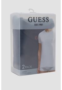 Guess - GUESS Zestaw czarnych męskich koszulek Caleb Hero 2PACK. Kolor: czarny #7