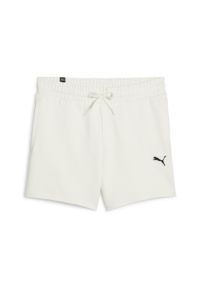 Spodnie Kobieta Puma Better Essentials 5´´ biały. Kolor: wielokolorowy, biały, beżowy. Materiał: bawełna, materiał. Sport: fitness #1
