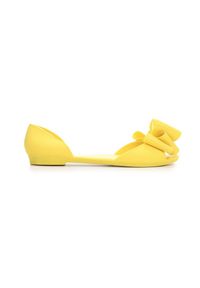 Renee - Żółte Sandały Reminiscing. Zapięcie: bez zapięcia. Kolor: żółty. Materiał: guma. Obcas: na obcasie. Wysokość obcasa: niski