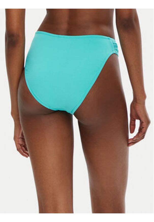 Seafolly Dół od bikini S. Collective 40726-942 Turkusowy. Kolor: turkusowy. Materiał: syntetyk