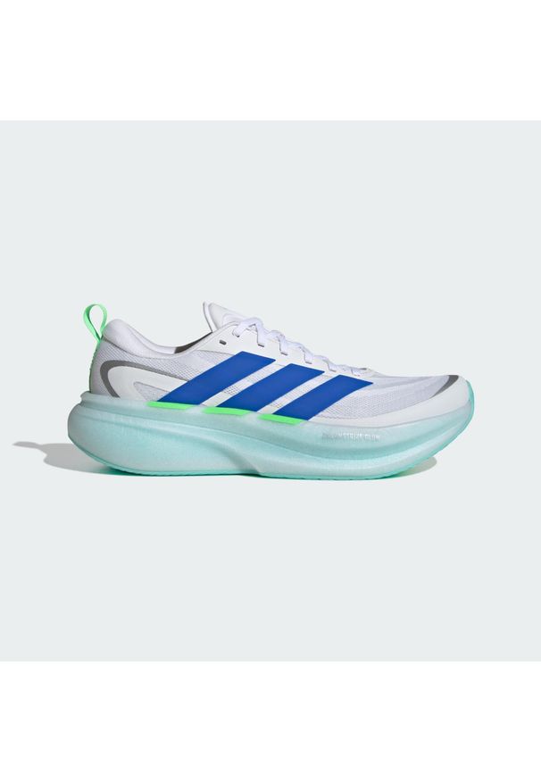 Adidas - Buty Do Biegania Supernova Glide M. Okazja: na co dzień. Kolor: niebieski, zielony, biały, wielokolorowy. Sport: bieganie