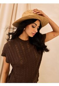 Sinsay - Kapelusz - beżowy. Kolor: beżowy #1