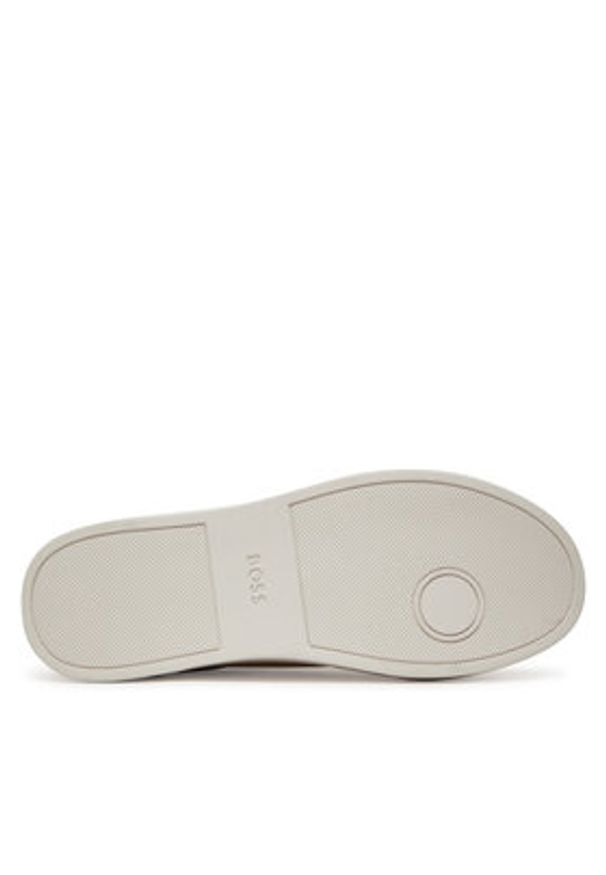 BOSS Sneakersy Kieran 50548277 Różowy. Kolor: różowy. Materiał: skóra