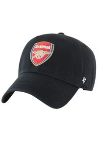 47 Brand - Czapka z daszkiem męska Arsenal FC MVP Cap. Kolor: czarny. Materiał: wełna