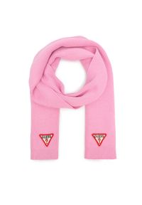 Guess Szalik AW5235 VIS03 Różowy. Kolor: różowy. Materiał: materiał #1