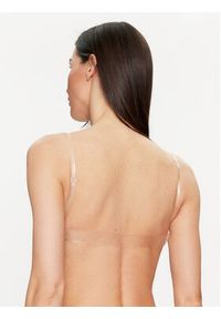 Hunkemöller Biustonosz push-up Transparent Back 131537 Beżowy. Kolor: beżowy. Materiał: syntetyk. Rodzaj stanika: push-up