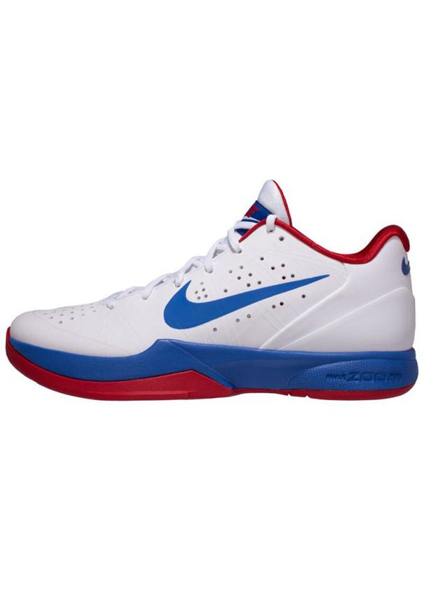 Buty Nike Air Zoom HyperAttack blanc/bleu royal/rouge. Kolor: niebieski, biały, wielokolorowy. Model: Nike Zoom. Sport: siatkówka