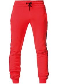 Rossignol - ROSSIGNOL Spodnie męskie Stripes Sweat Crimson #1