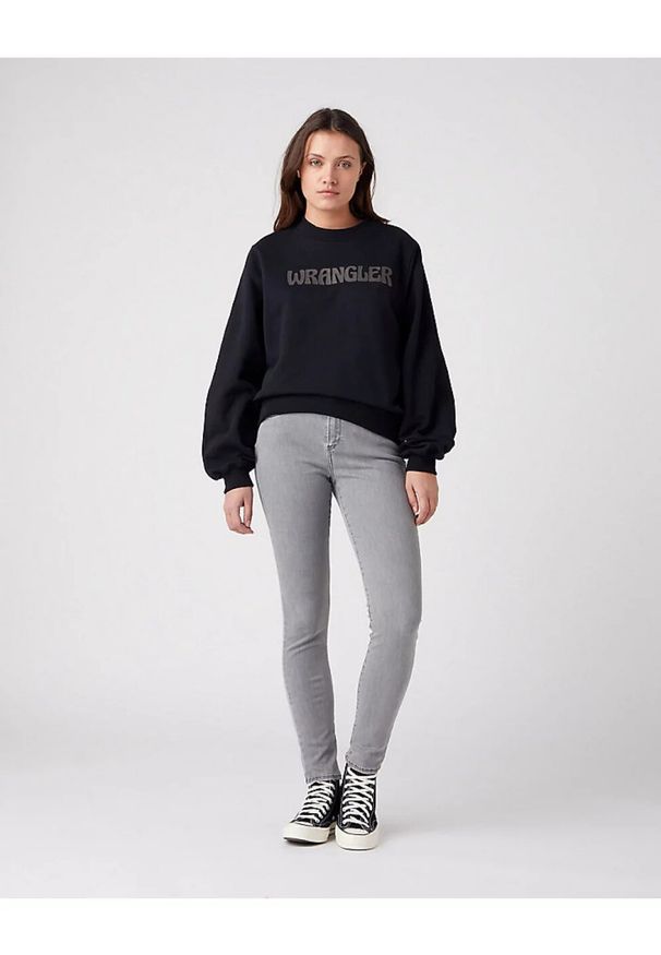 Wrangler - WRANGLER HIGH RISE SKINNY DAMSKIE SPODNIE JEANSOWE IMAGINE W27H95W17 112319163
