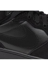 Nike Sneakersy Court Borough Mid 2 Boot Bg CQ4023 001 Czarny. Kolor: czarny. Materiał: skóra, zamsz #4