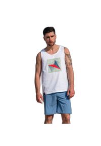 SNAP CLIMBING - Tank top Snap Climbing Astro. Kolor: wielokolorowy, biały. Sport: wspinaczka #1