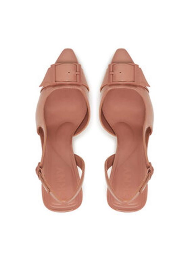 DKNY Sandały Neilton K1533900 Różowy. Kolor: różowy. Materiał: skóra