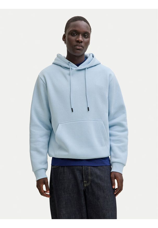 Jack & Jones Bluza Bradley 12249340 Niebieski Regular Fit. Kolor: niebieski. Materiał: syntetyk