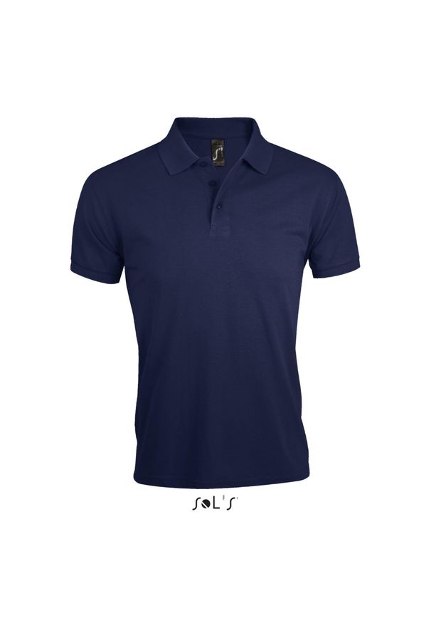 SOL'S - Polo Sol's Prime. Typ kołnierza: polo. Kolor: niebieski. Materiał: bawełna, poliester