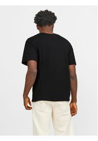 Jack & Jones - Jack&Jones T-Shirt Jeff 12250683 Czarny Standard Fit. Kolor: czarny. Materiał: bawełna #2