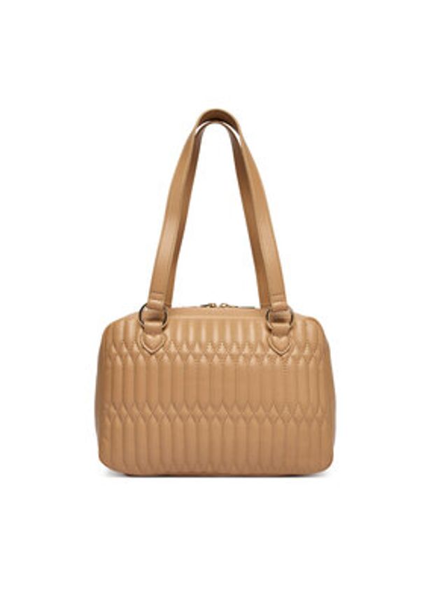 Love Moschino - LOVE MOSCHINO Torebka JC4034PP1OLJ0104 Beżowy. Kolor: beżowy. Materiał: skórzane