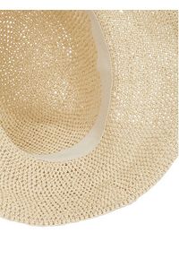 Calvin Klein Kapelusz Wide Brim Straw Bucket Hat K60K612914 Beżowy. Kolor: beżowy. Materiał: poliester, materiał