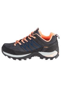 CMP - Buty trekkingowe damskie, Rigel Low WP 3Q13246-65UP. Kolor: wielokolorowy, szary. Materiał: guma, skóra, tkanina, materiał, syntetyk