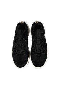 Antony Morato Sneakersy | MMFW01236-LE500089 | Mężczyzna | Czarny. Nosek buta: okrągły. Kolor: czarny. Materiał: skóra, tkanina