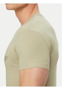Emporio Armani Underwear T-Shirt EM000375 AF18890 U8046 Zielony Slim Fit. Kolor: zielony. Materiał: bawełna #5