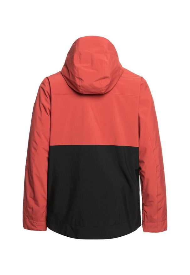 Kurtka snowboardowa męska Quiksilver Sycamore. Kolor: czerwony, brązowy, wielokolorowy. Sport: snowboard