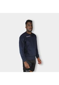 Bluza piłkarska dla dorosłych Givova Maglia One granatowa. Kolor: niebieski. Materiał: poliester. Sport: piłka nożna