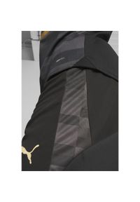 Puma - Szorty piłkarskie Stade Rennais F.C. PUMA Black Matte Gold Beige. Kolor: żółty, wielokolorowy, beżowy, czarny. Sport: piłka nożna