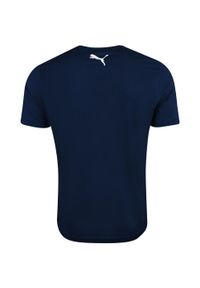 Koszulka Puma Junior Base T-shirt Navy 2-pack, Dzieci. Kolor: niebieski. Materiał: bawełna, materiał #2