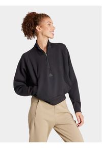 Adidas - adidas Bluza Z.N.E. IP1538 Czarny Loose Fit. Kolor: czarny. Materiał: syntetyk, bawełna #5