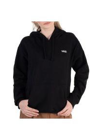 Bluza Vans Flying V BFF Hoodie VN00046YBLK1 - czarna. Typ kołnierza: kaptur. Kolor: czarny. Materiał: bawełna. Styl: klasyczny
