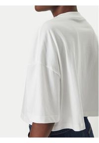 Calvin Klein Jeans T-Shirt LV047F813G Biały Boxy Fit. Kolor: biały. Materiał: bawełna #2