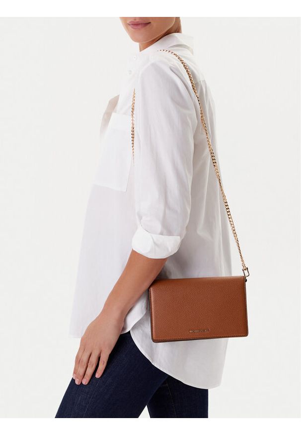 MICHAEL Michael Kors Torebka 32T4GJ6C2L Brązowy. Kolor: brązowy. Materiał: skórzane