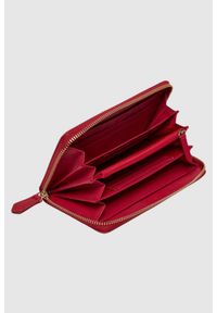 Valentino by Mario Valentino - VALENTINO Duży czerwony portfel Divina Zip Around Wallet. Kolor: czerwony #4