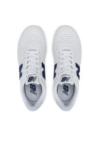 New Balance Sneakersy BB80GRN Biały. Kolor: biały. Materiał: skóra #5