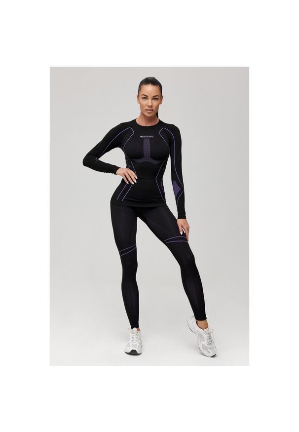 ROUGH RADICAL - Damska bielizna termoaktywna bezszwowa Rough Radical Crown. Kolor: wielokolorowy, fioletowy, czarny
