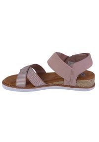 skechers - Sandały damskie, Skechers Desert Kiss Hi - Tea Time. Kolor: różowy