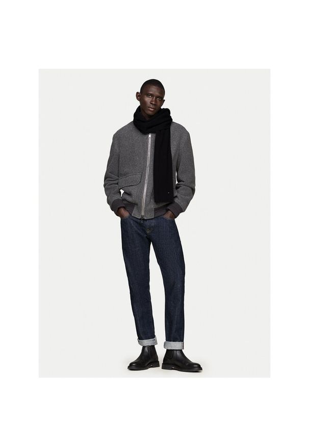 TOMMY HILFIGER - Szalik Tommy Hilfiger. Kolor: czarny