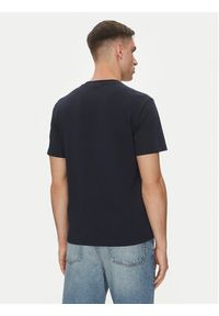 AMI PARIS T-Shirt BFUTS035.724 Granatowy Regular Fit. Kolor: niebieski. Materiał: bawełna #4