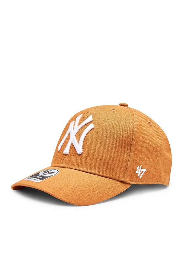 47 Brand Czapka z daszkiem MLB New York Yankees '47 MVP SNAPBACK B-MVPSP17WBP-BO Pomarańczowy. Kolor: pomarańczowy. Materiał: materiał