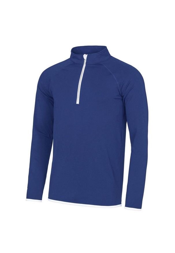 JUST COOL - Męska Bluza Rozpinana Na Zamek Błyskawiczny. Kolor: wielokolorowy, niebieski, brązowy