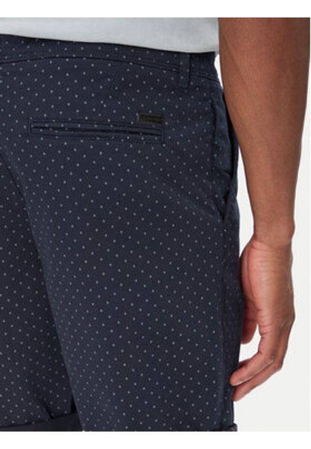 Jack & Jones Szorty materiałowe Bowie 12230336 Granatowy Regular Fit. Kolor: niebieski. Materiał: bawełna