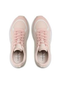 Calvin Klein Jeans Sneakersy Retro Tennis Over Mesh Wn YW0YW00946 Różowy. Kolor: różowy. Materiał: materiał #5