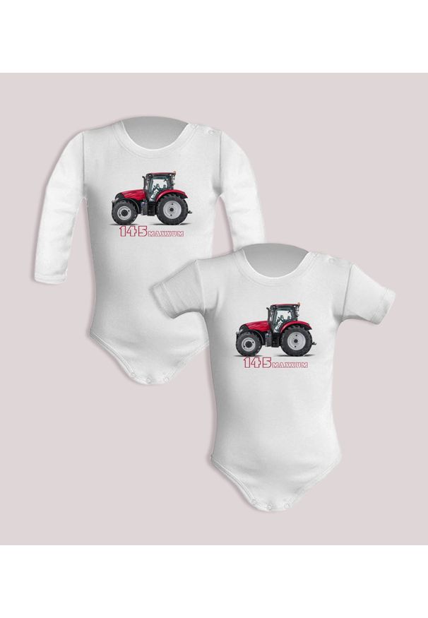 nikiniki - Case — body (Rozmiar: 12M; Długość rękawa: krótki; Rodzaj nadruku: Case). Materiał: lakier, bawełna. Wzór: nadruk