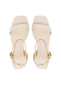 MICHAEL Michael Kors Sandały Merriam40F5MMMS1L Écru. Materiał: skóra #4