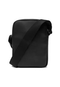 TOMMY HILFIGER - Tommy Hilfiger Saszetka Th Flag Mini Reporter AM0AM14015 Czarny. Kolor: czarny. Materiał: skóra #4