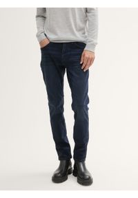 Męskie Spodnie Jeansowe Tom Tailor Josh Dark Stone Blue Black Denim 1021434 10173